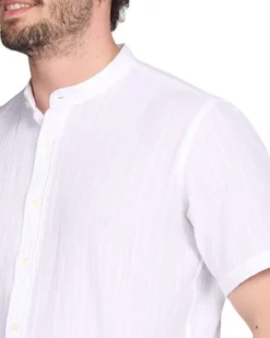 CAMICIA MEZZA MANICA GOFFRATO COREANO