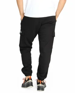 CARLSBERG - Pantalone sportivo cargo nero da uomo