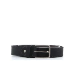 CARRERA - Cinta con interno in VERA PELLE e fibbia nickel free