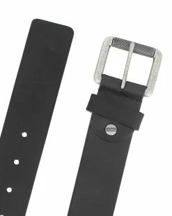 CARRERA - Cinta nera in VERA PELLE da uomo