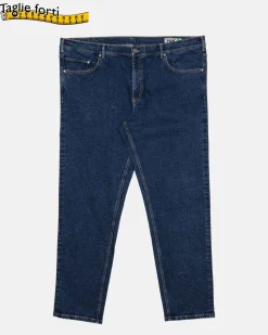CARRERA - Jeans over 5 tashe blu scuro da uomo
