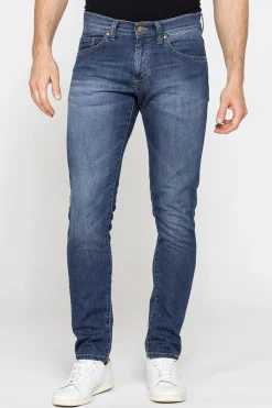 CARRERA - JEANS 5 TASCHE ELASTICIZZATO SABBIATO MEDIO