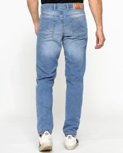 CARRERA - JEANS 5 TASCHE ELASTICIZZATO DENIM FELPA