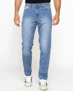 CARRERA - JEANS 5 TASCHE ELASTICIZZATO DENIM FELPA