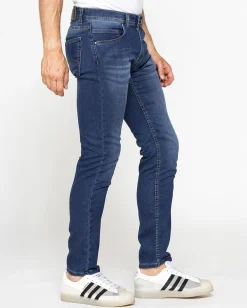 CARRERA - JEANS 5 TASCHE IN TESSUTO FELPA