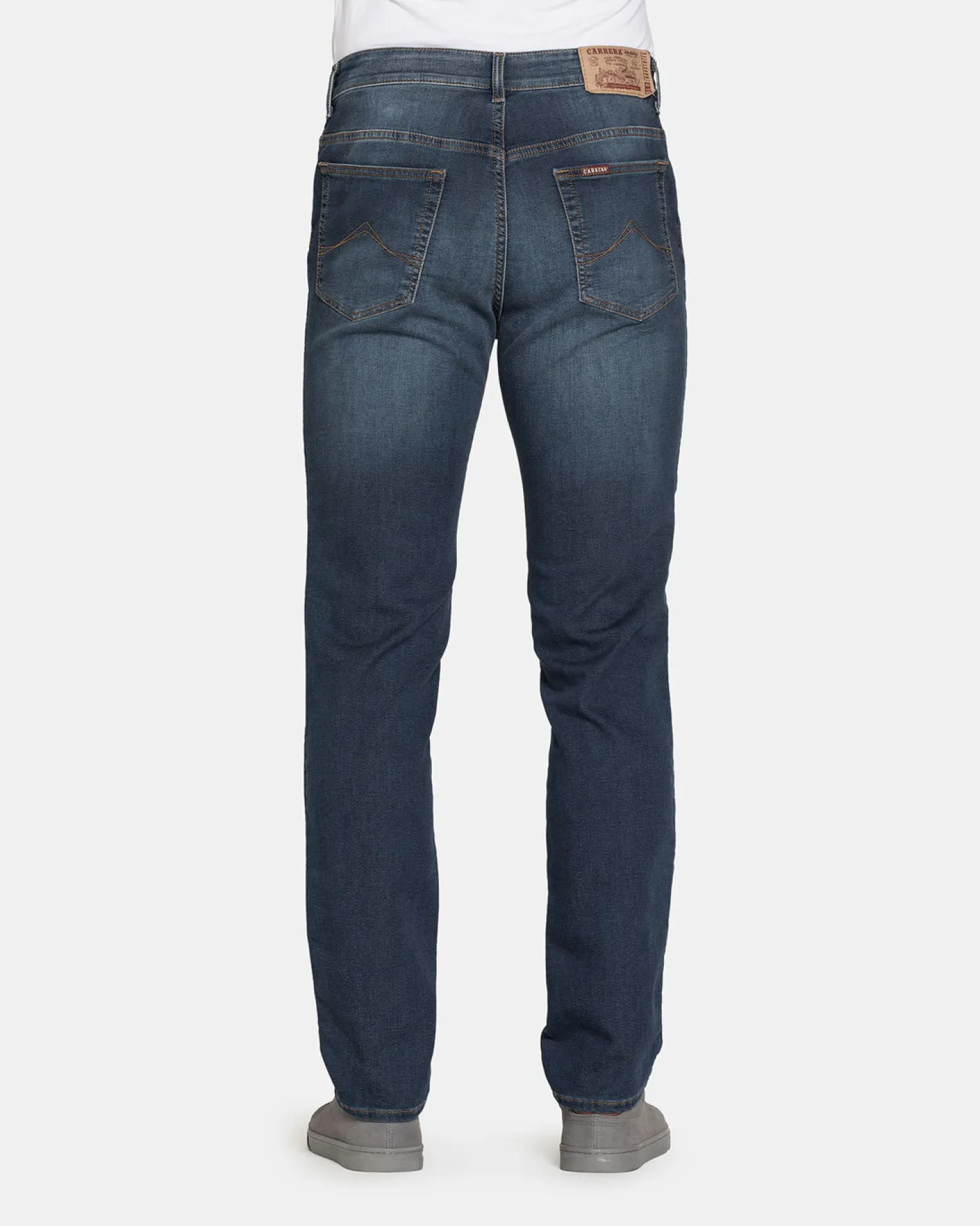 CARRERA - JEANS 5T ELASTICIZZATO DENIM FELPA