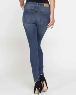 CARRERA - LEGG-JEANS DONNA 5 tasche con zip