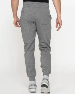 CARRERA - PANTALONE GRIGIO MELANGE TASCA AMERICA IN FELPA