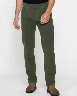 CARRERA - Pantalone 5 tache stretch militare da uomo