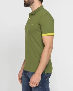 CARRERA - Polo manica corta in piquet elasticizzato