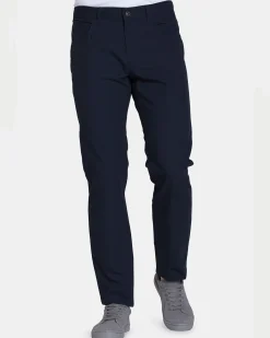 CARRERA - UOMO PANTALONE DRESS BLU IN TELA 5 TASCHE