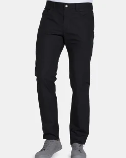CARRERA - UOMO PANTALONE NERO IN TELA 5 TASCHE