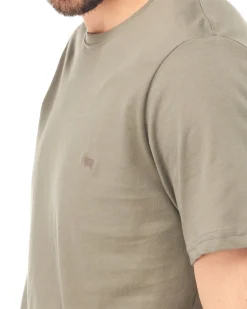 CARRERA - UOMO TSHIRT VERDE MEZZA MANICA LOGO