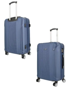 CHARRO - TROLLEY BLU IN ABS 4 RUOTE