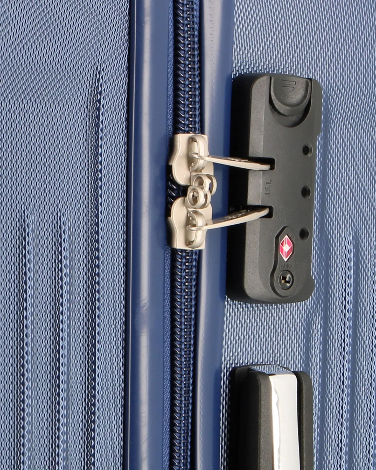 CHARRO - TROLLEY BLU IN ABS 4 RUOTE