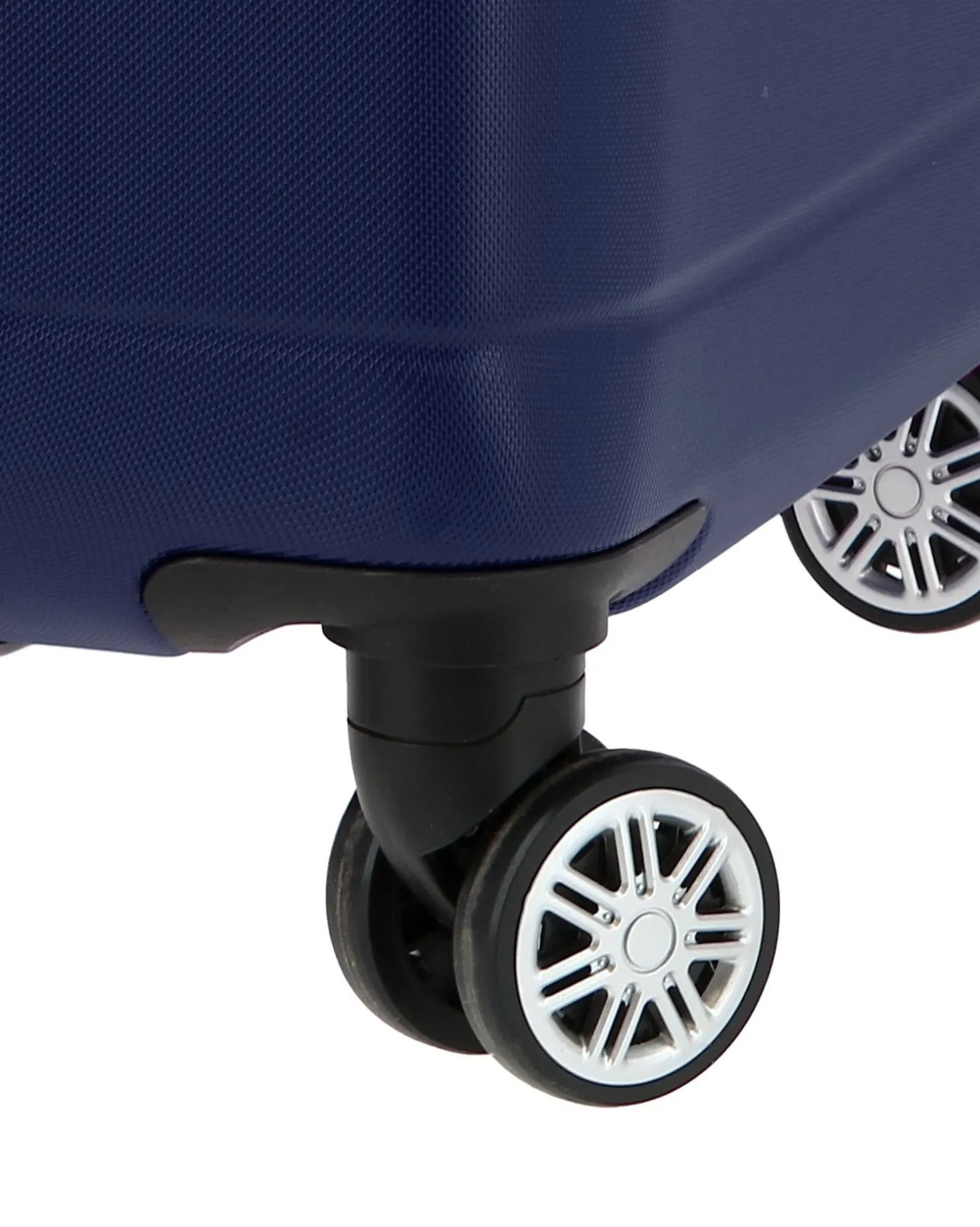 CHARRO- Trolley in ABS a righe orizzontali con 4 ruote doppie