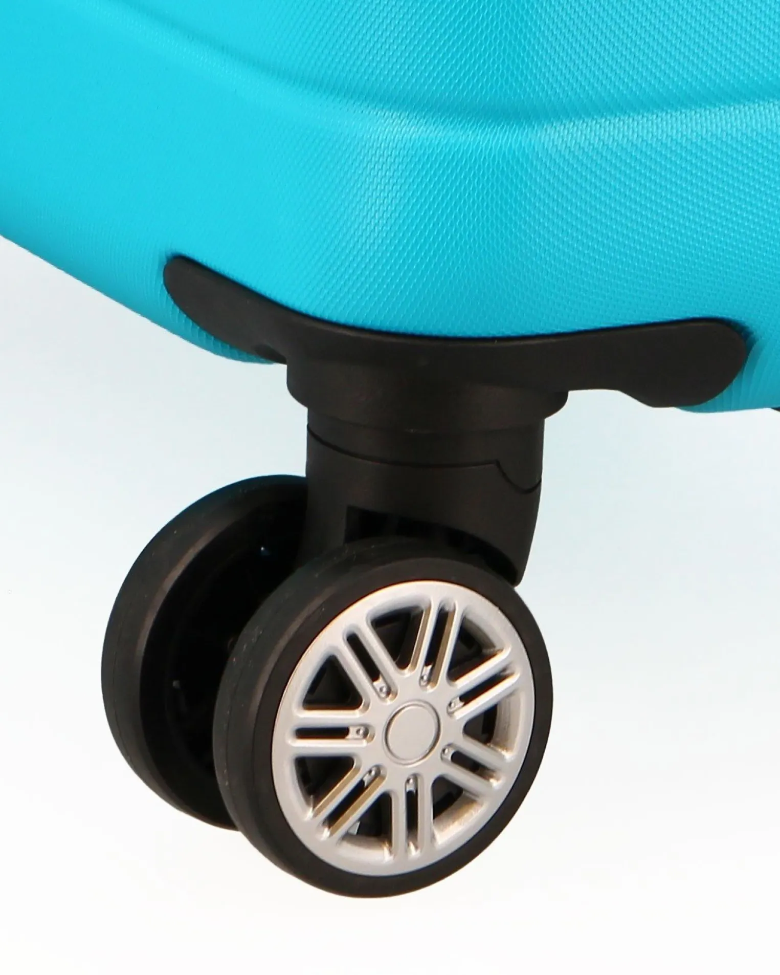 CHARRO - TROLLEY IN ABS A RIGHE ORIZZONTALI CON 4 RUOTE DOPPIE