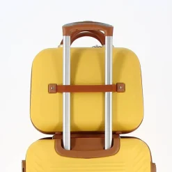 CHARRO- Trolley in ABS con 4 ruote doppie ed espansione