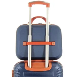CHARRO- Trolley in ABS con 4 ruote doppie ed espansione