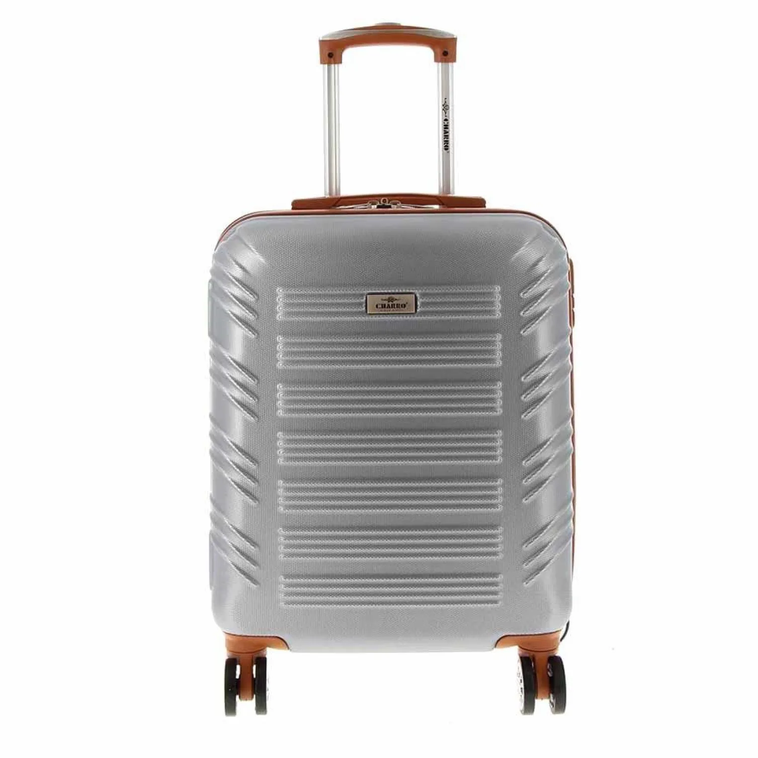 CHARRO- Trolley in ABS con 4 ruote doppie ed espansione