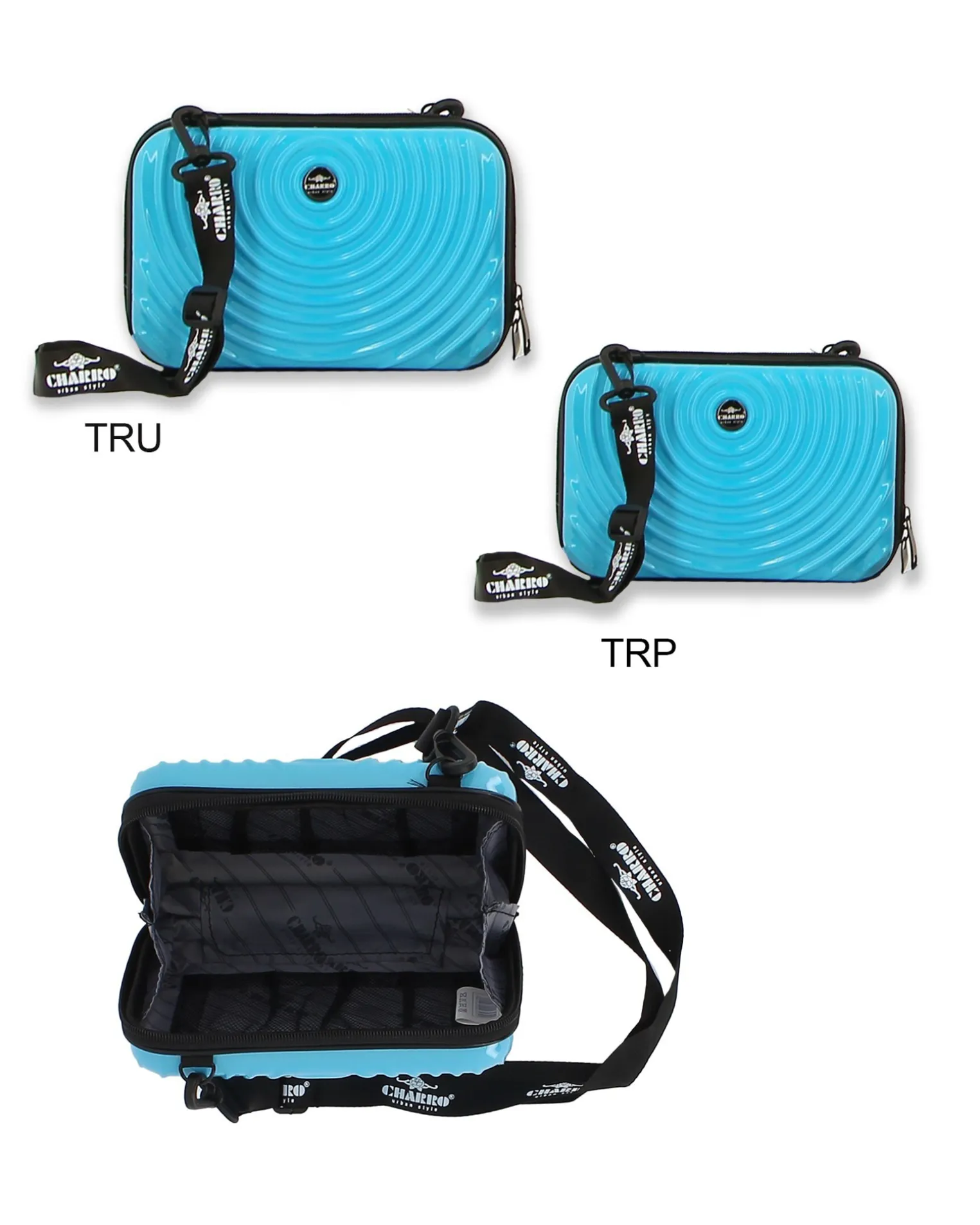 CHARRO - TROLLEY IN ABS E 4 RUOTE DOPPIE