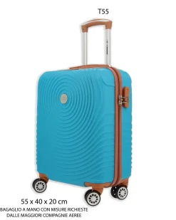 CHARRO - TROLLEY IN ABS E 4 RUOTE DOPPIE
