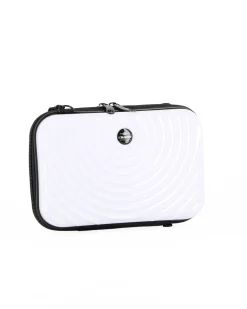 CHARRO - Trousse bianca con tracolla regolabile removibile