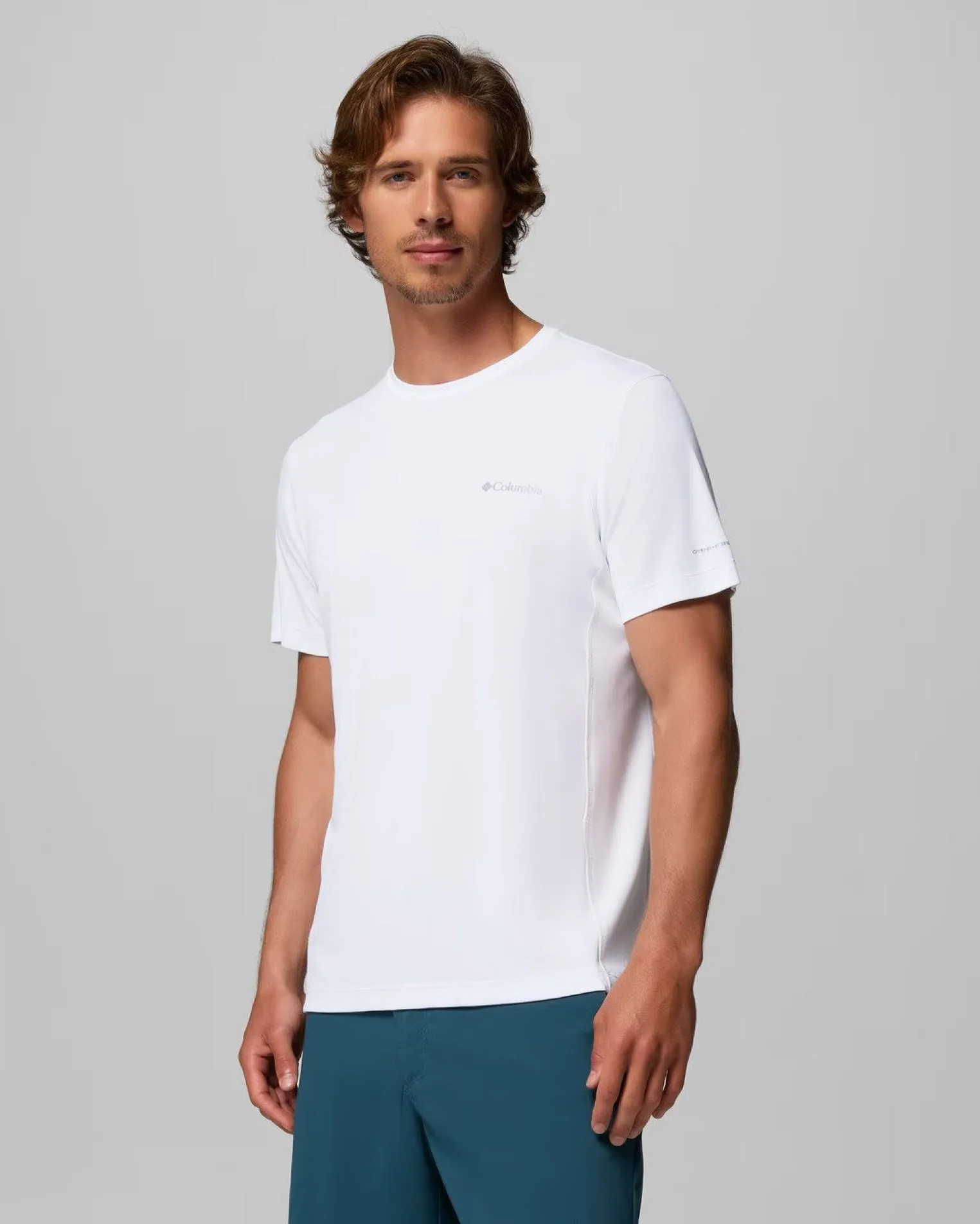 COLUMBIA - T-SHIRT MEZZA MANICA ZERO RULES BIANCA DA UOMO, 2118501_349