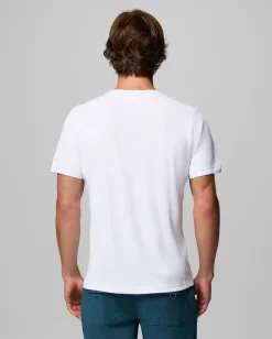 COLUMBIA - T-SHIRT MEZZA MANICA ZERO RULES BIANCA DA UOMO, 2118501_349