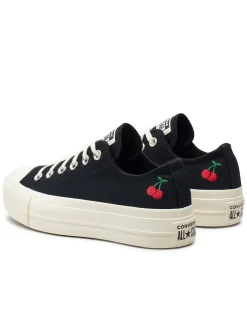 CONVERSE - CHUCK TAYLOR ALL STAR LIFT PLATFORM 'CHERRY BLACK'  -A08862C