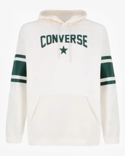 CONVERSE FELPA CREMA CON CAPPUCCIO, 10028105