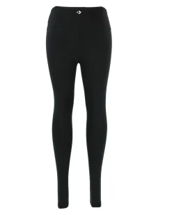 CONVERSE - LEGGINGS WORDMARK NERI DA DONNA, 10026787_A02