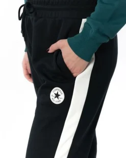 CONVERSE PANTALONE DONNA CHUCK PATCH POLY NERO, 10026188