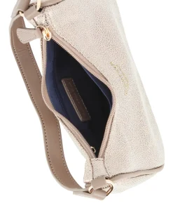 CORTINA POLO STYLE - Minibag oro con tracolla removibile