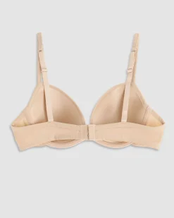 COTONELLA - REGGISENO MARTA IMBOTTITO CON FERRETTO ESSENTIAL BEIGE - 8631_008
