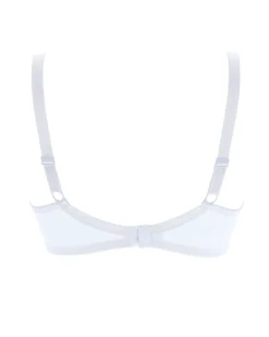 COTONELLA - REGGISENO SENZA FERRETTO IN PIZZO BIANCO- CD038