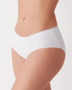 COTONELLA - TRIS SLIP MIDI ESSENTIAL BIANCO - GD293