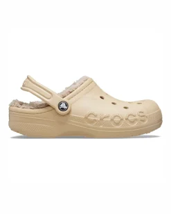 CROCS - SABOT BAYA LINED CLOG BEIGE DA JUNIOR, 205969
