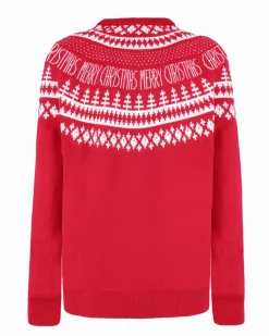DONNA MAGLIA MANICA LUNGA NATALE