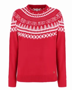 DONNA MAGLIA MANICA LUNGA NATALE