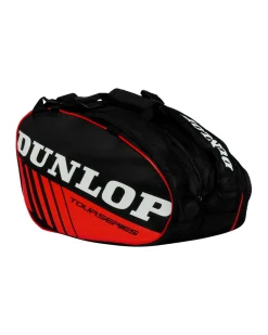 DUNLOP - BORSONE PORTA RACCHETTE NERO E ROSSO PALETERO - 623854