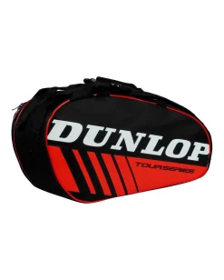 DUNLOP - BORSONE PORTA RACCHETTE NERO E ROSSO PALETERO - 623854