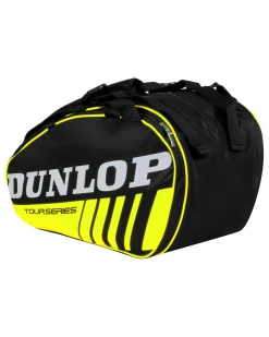 DUNLOP - BORSONE PORTA RACCHETTE PALETERO NERO E GIALLO FLUO, 623854