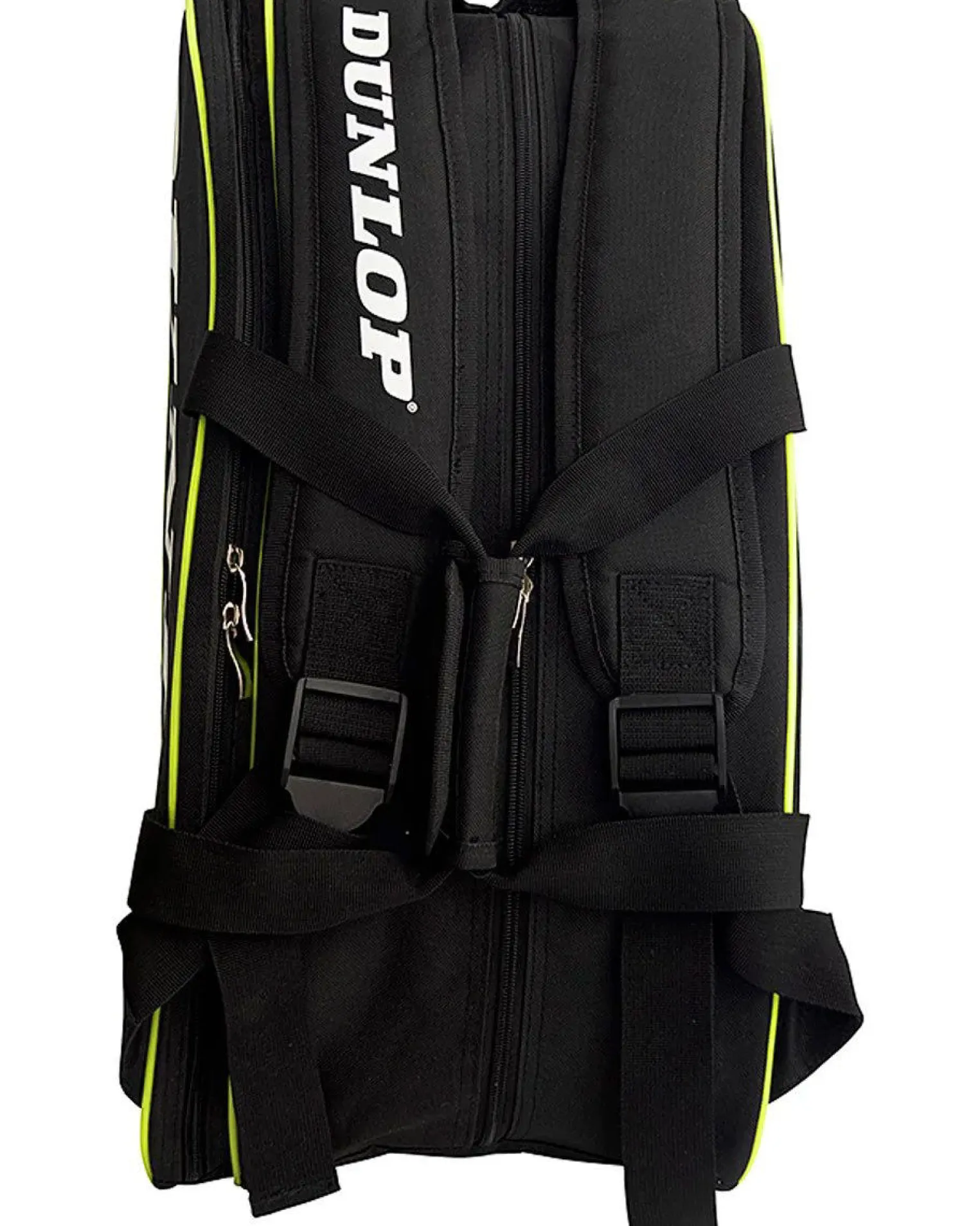 DUNLOP - BORSONE PORTA RACCHETTE PALETERO NERO E GIALLO FLUO, 623854