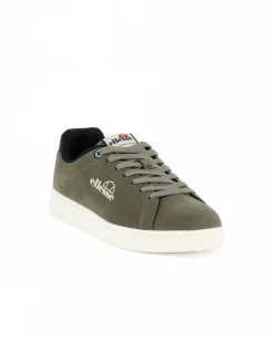 ELLESSE - Scarpa da uomo verde oliva in ecopelle - GRANT023_088
