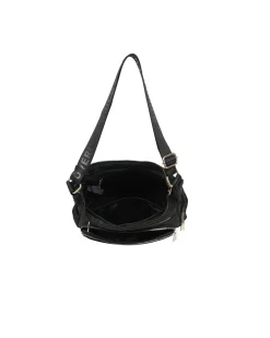 ENRICO COVERI - Borsa nera con tasche frontali e laterali
