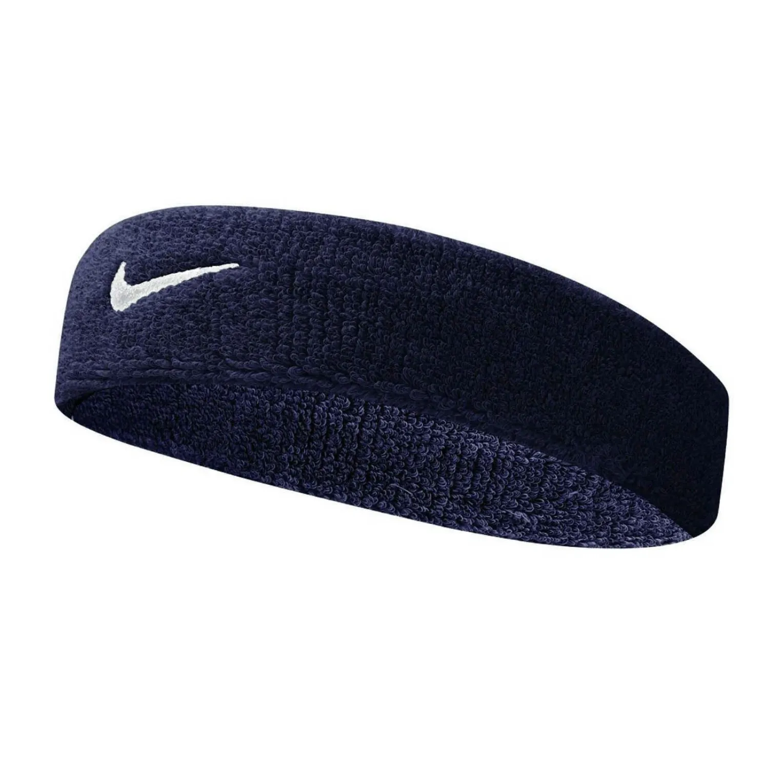 FASCETTA TERGISUDORE SWOOSH OBSIDIAN/WHT