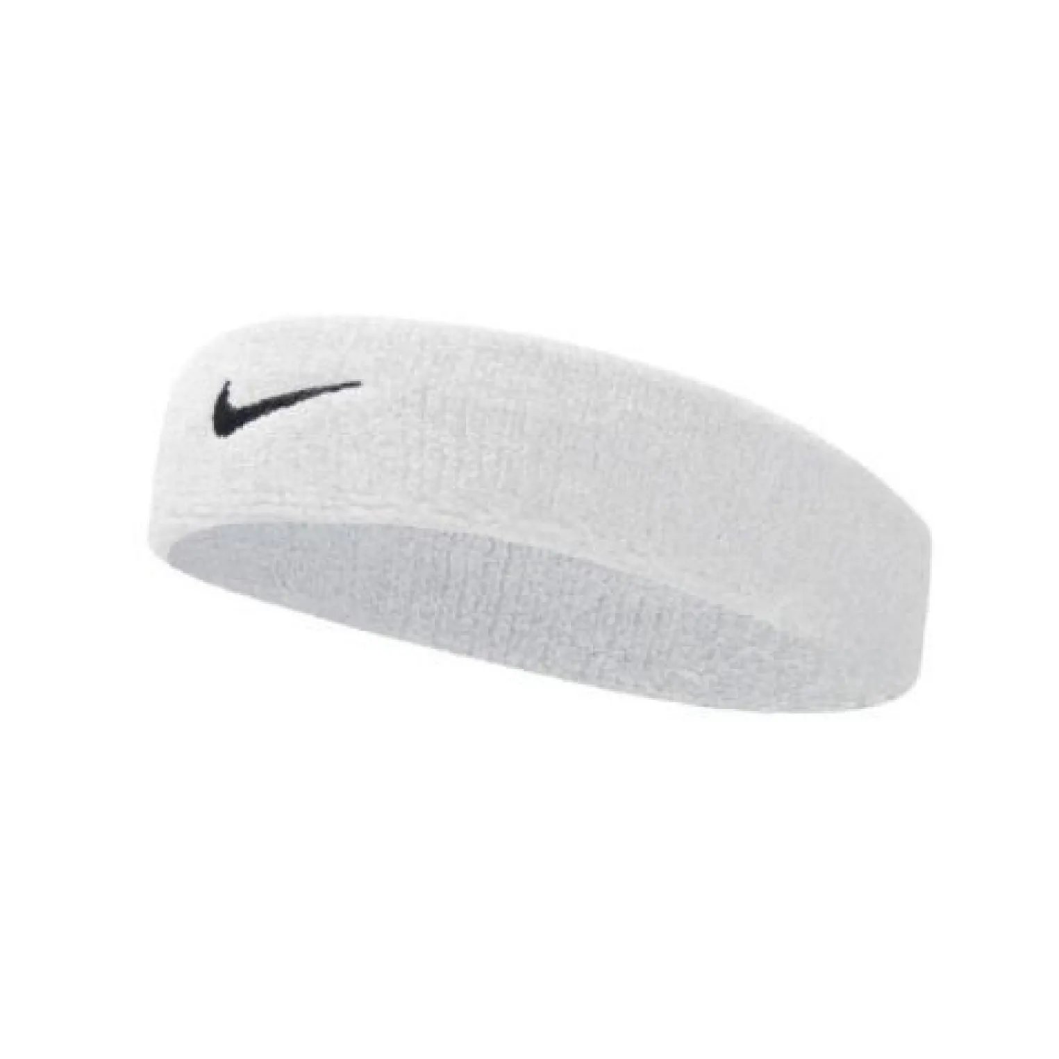 FASCETTA TERGISUDORE SWOOSH WHITE/BLACK