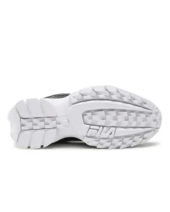 FILA - Sneaker da ragazza nera e bianca con suola alta, numerata 36/39 - DISTRUPTOR TEENS