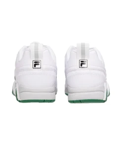 FILA - Sneaker da uomo bianca e grigia con dettagli verdi - CASIM